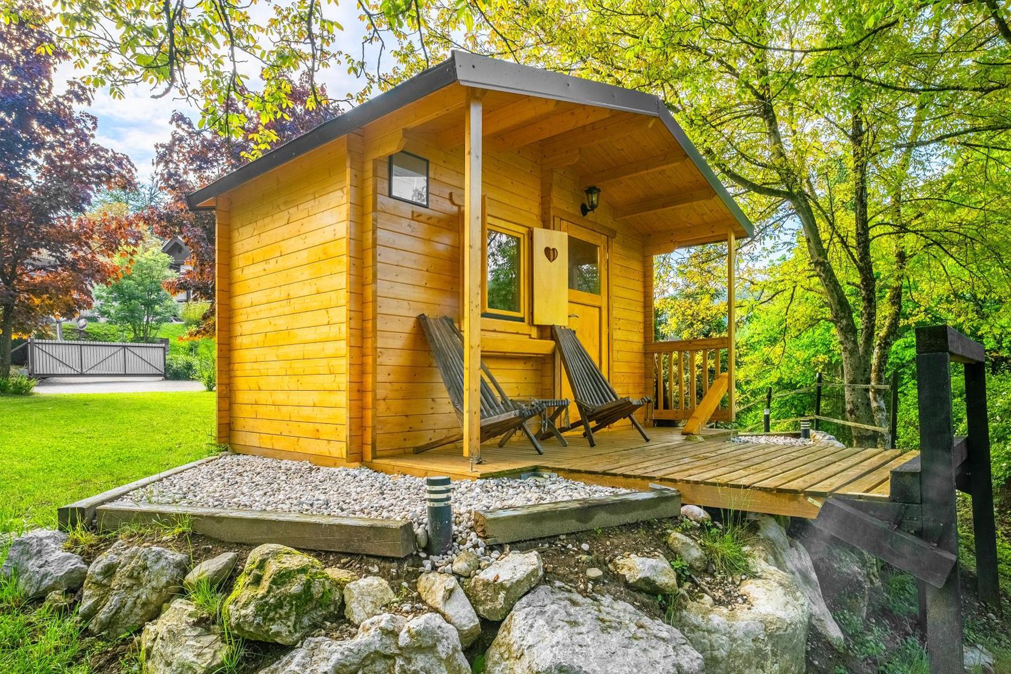 Resort Pod Orehi - Bled - Apartma & Glamping & Savna Exterior photo